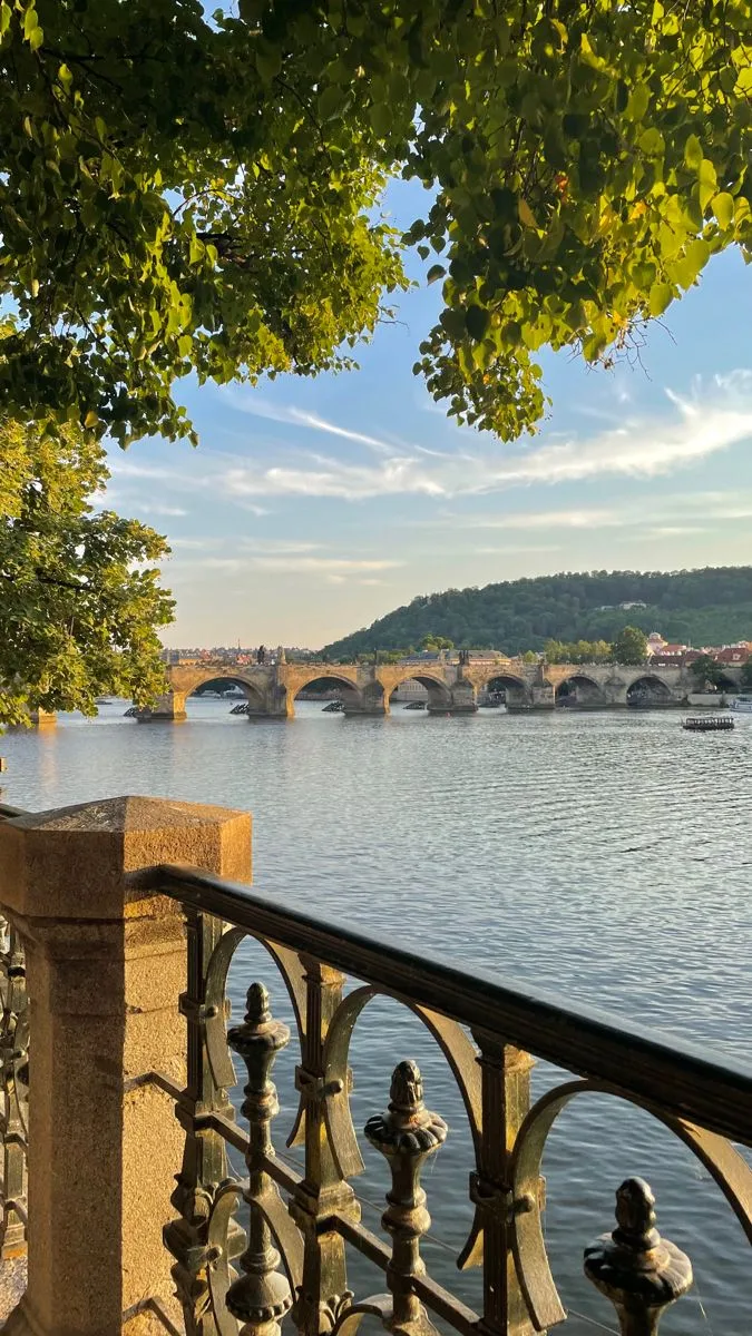 Charles Bridge over the Vltava